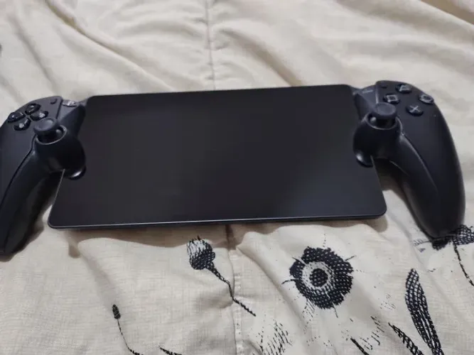 Playstation Portal Midnight Black Com Case e Pelicula
