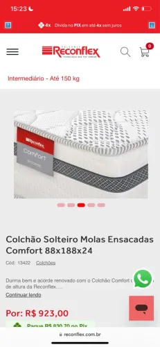 2 colchões Reconflex