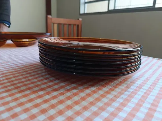 Pratos Rasos Duralex Âmbar. Âmbar (Usado)
