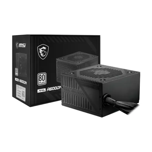 Fonte Msi Mag 600w 80 plus white( está na garantia até 2029)
