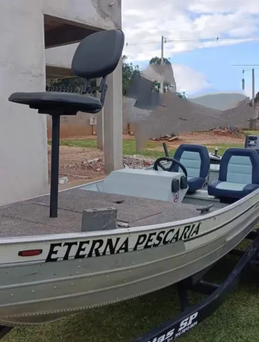 Barco alumínio pesca vendo