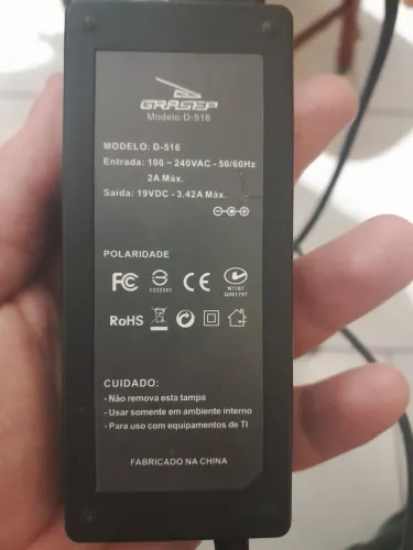 Fonte paralela notebook GRASEP modelo D-516
