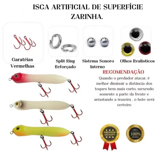 isca zara de superfície