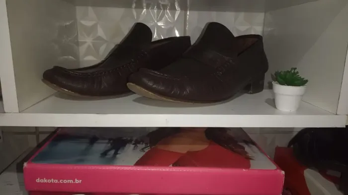 Sapato masculino couro
