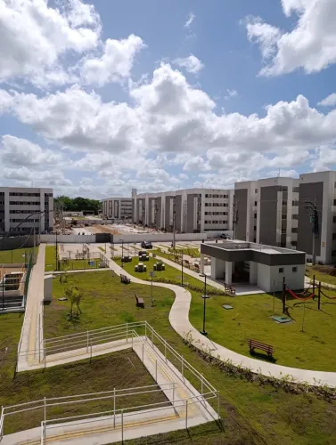 Aluga - se apartamento no condomínio SMART VISTA DO RIO