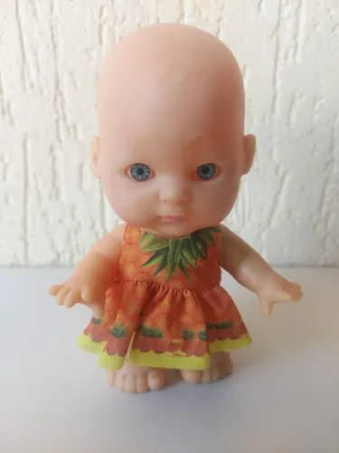 Boneca Bebê de Vinil Colecionável - Expressão Fofa (20cm)