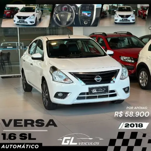 Nissan Versa SL 1.6 16V Flexstart 4P Aut. 2018