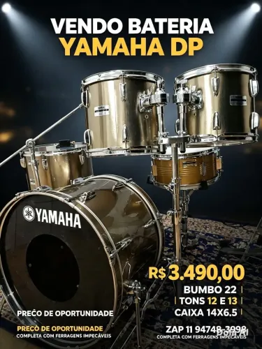 Bateria tamanha dp anos 90