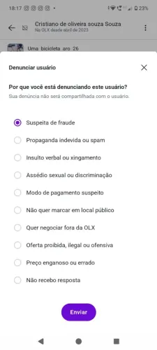 Uma. Bicicleta aro 26