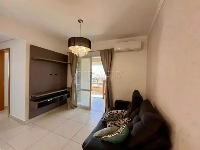 Apartamento padrão mobiliado com 85,36m², bairro Nova Aliança, Zona Sul de Ribeirão Preto/