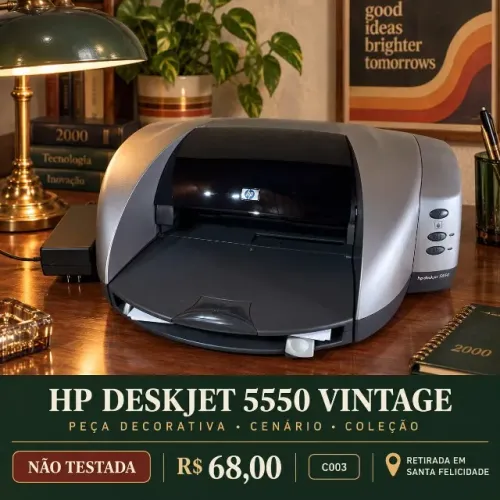 IMPRESSORA VINTAGE HP DESKJET 5550 (C003)