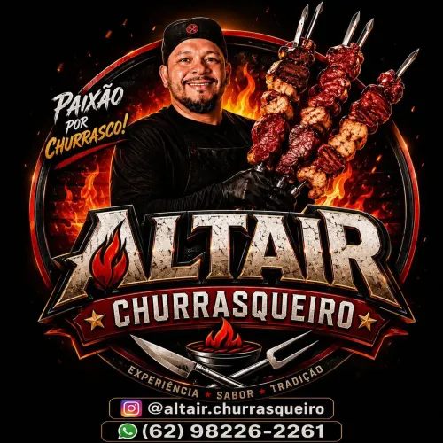 Churrasqueiro buffet de churrasco.