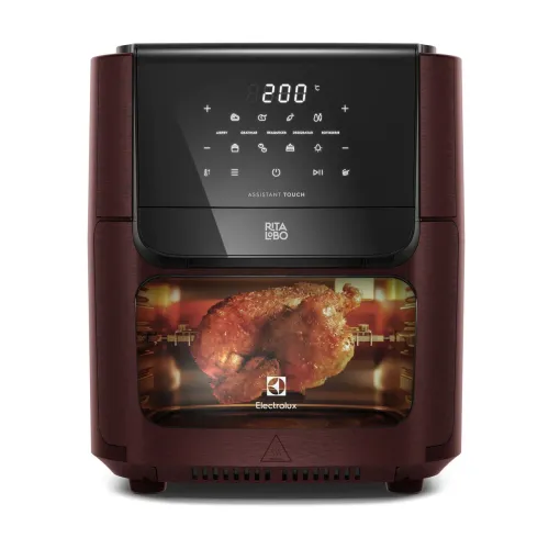 Air Fryer Oven 12L Electrolux Rita Lobo Digital 220V + Acessórios