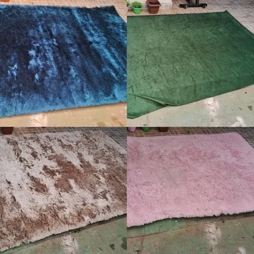 Tapetes Azul / Verde / Marrom branco / Rosa