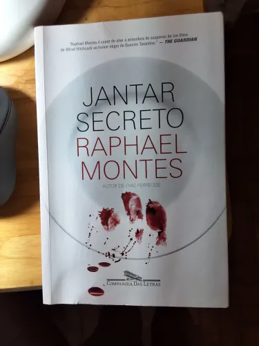 LIVRO Jantar Secreto em usado ótimo estado