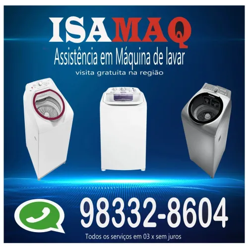 Assistência em máquina de lavar