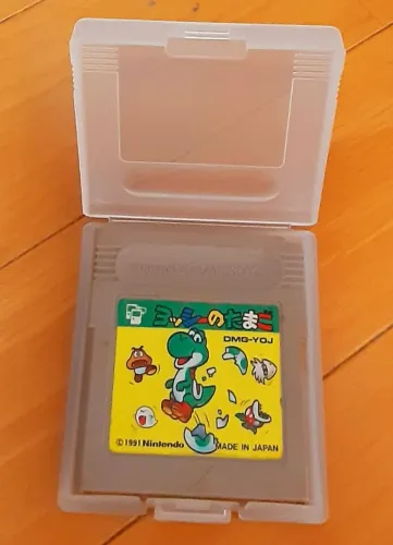 Fitinha Yoshi para Gameboy original <br>Yoshi no Tamago,