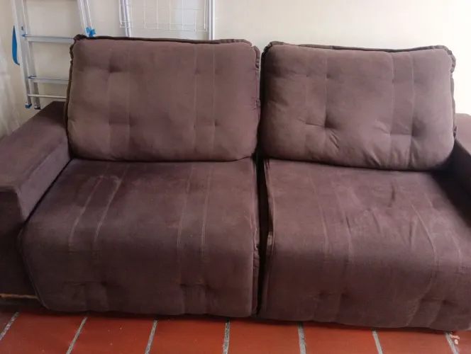Sofá retrátil e reclinavel