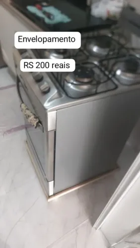 Envelopamento de fogão 