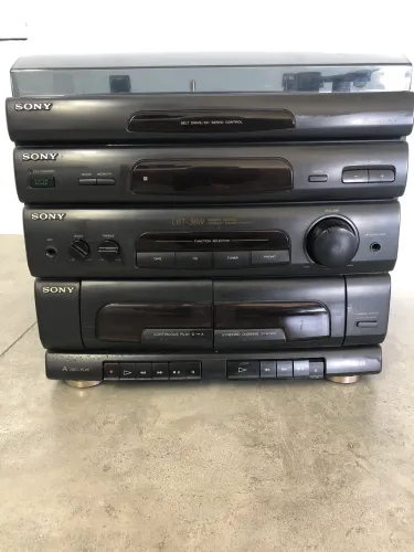 Aparelho de som 3 em 1 Sony