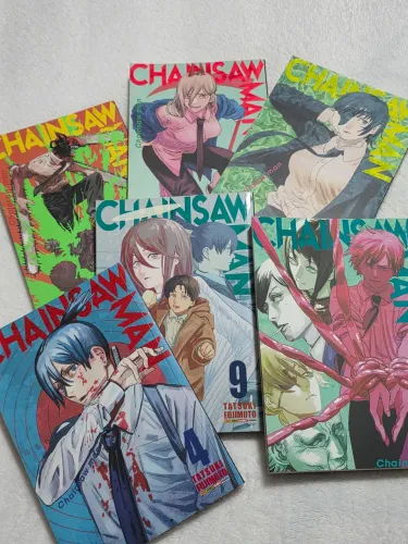 MANGÁS CHAINSAW MAN 1,2,3,4,7,9