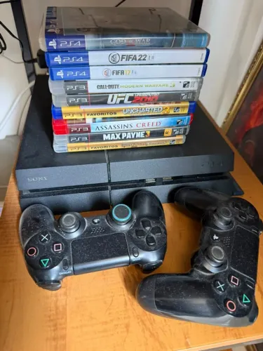 ? PLAYSTATION 4 + 9 JOGOS À VENDA!