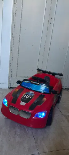 Carro elétrico Brink+ Bmw Sport car 6 volts vermelho com controle remoto 