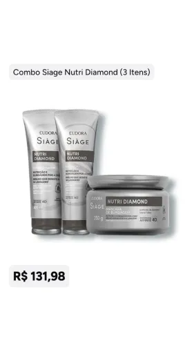 Kit Nutri Diamond Eudora