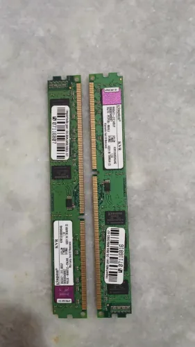 Memoria Kingston DDR-3 2x4= 8Giga 1333MHz Informações Na Descrição Parque Boturussu zona