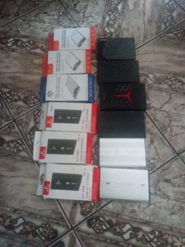 Várias Cases para HDs externo 30 reais cada