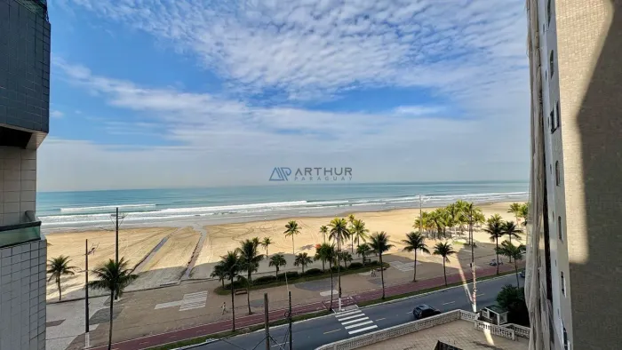 Apartamento à venda em Praia Grande no bairro Ocian com vista para o mar