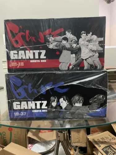 Box Gantz ( Parte 1 e 2 ) vol.1 ao 37 ( Panini ) Completo
