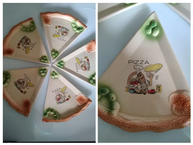 Kit de pratos para pizza