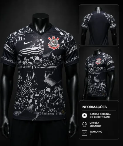 Camisa do Corinthians Versão Jogador 