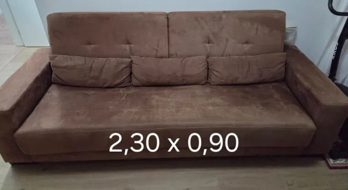 Sofa Cama em Estado de Novo Medindo 2,30X90
