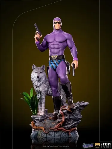 The Phantom Deluxe Iron Studios - O Fantasma - Art Scale 1/10