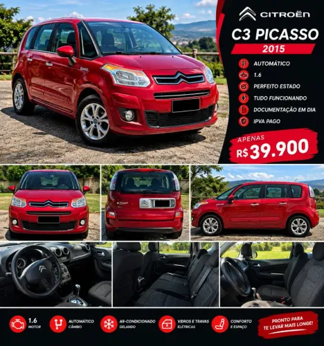 Citroen C3 Picasso Tendance 1.6 Flex 16V 5P Aut. 2015
