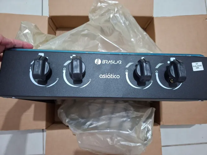 FOGÃO PORTATIL BRASLAR NOVO