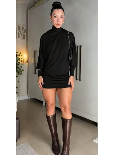 Vestido na cor caramelo - NOVO!