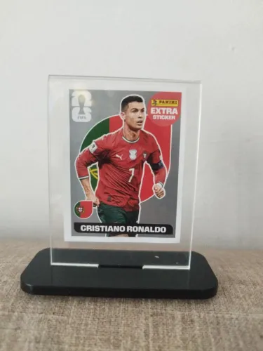 Figurinha Original Cristiano Ronaldo CR7 Legend PRATA copa do mundo 2026 Panini Rara!