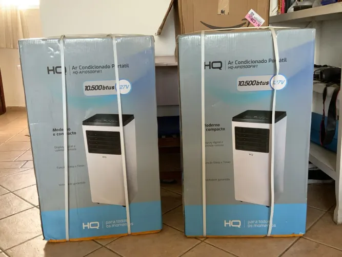 AR CONDICIONADO PORTÁTIL LACRADO 10.500 BTUS HQ 127V