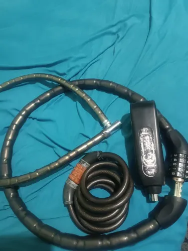 Tranca para moto ou bicicleta