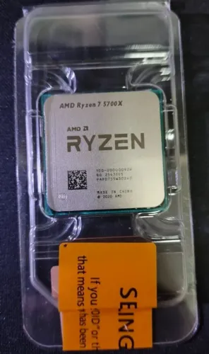 Processador AMD Ryzen 7 5700X AM4 (1 unidade)