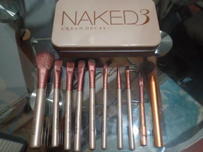 Kit pincel de maquiagem Naked