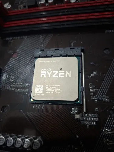 Placa mãe + processador + cooler
