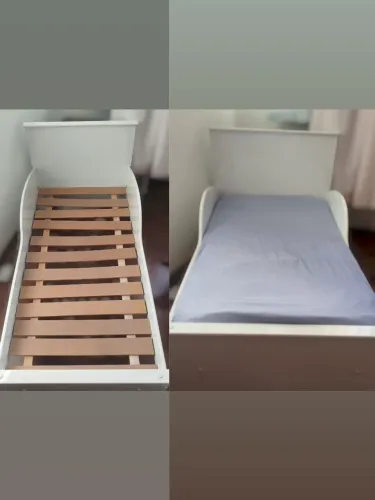 Vendo mini cama e colchão , em perfeito estado. Para crianças de de até 9 anos .