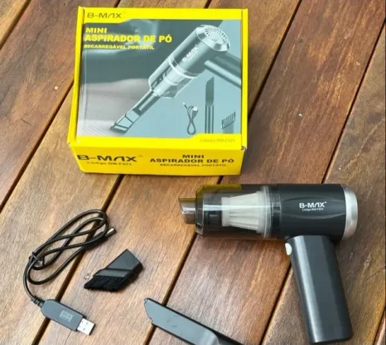 ASPIRADOR DE PÓ PORTATIL 3 EM 1 - PAGUE SÓ NA ENTREGA ?"