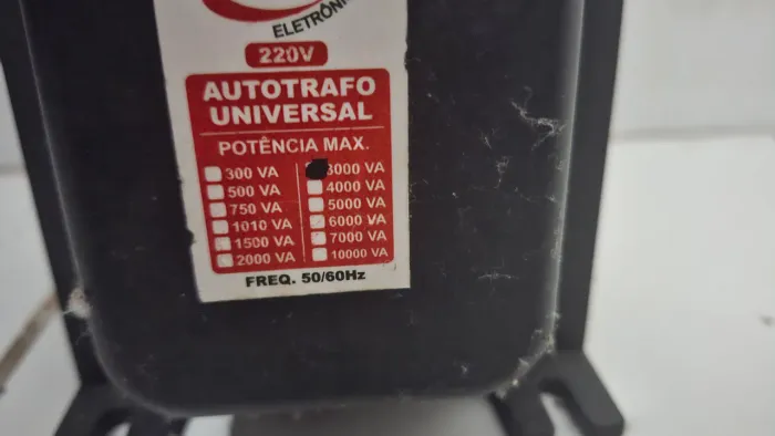 Transformador 220 para 110v 3000va
