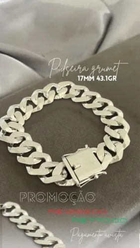 Promoção Pulseira Escama de Peixe 17mm de 1293,00 por Apenas 770,00.