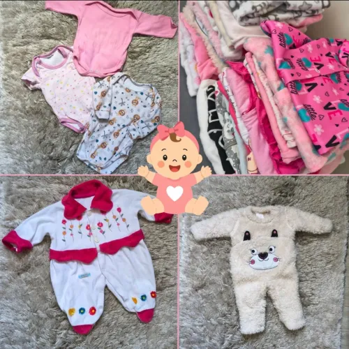Lote Roupas de Bebê 